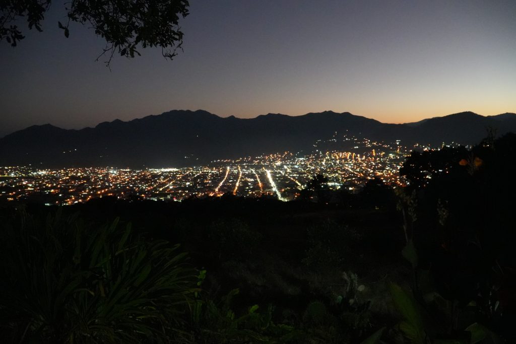VISTA PANORAMICA DE LA ANTIGUA TAXIMAROA, HOY CD. HIDALGO.